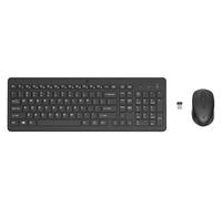 HP Clavier et souris 330 FR – RF sans fil universel – Noir