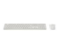 HP - Ensemble clavier et souris - full size - sans fil - Bluetooth, 2.4 GHz - Français - blanc