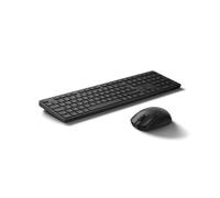 HP Ensemble clavier et souris hybride multi-appareils 490C, Taille réelle (100 %), Sans fil, RF sans fil + Bluetooth, Plunger key switch, Noir, Souris