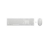 HP Ensemble Clavier et Souris sans Fil 650 (4R016AA) - Clavier Membrane 100%, 2.4 GHz, Souris 4000 DPI, 3 Boutons Programmables, Windows 10/11