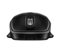 HP Ensemble clavier et souris sans fil rechargeables multi-appareils 725, Taille réelle (100 %), Sans fil, RF sans fil + Bluetooth, Commutateur de tou