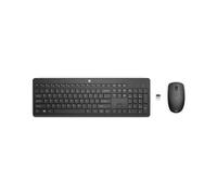 HP Ensemble Clavier & Souris Sans Fil 235 (1Y4D0UT) - Clavier Membrane 100%, RF 2.4GHz, Souris Optique 1600 DPI, Windows 10/11