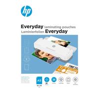 HP Everyday A5 80 Micron Glossy Clear Hot Laminating Pouches (Pack of 25) 9155 D