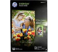 HP Everyday Photo Paper - Papier photo, brillant - 8 mil A4 (210 x 297 mm) - 200 g/m2 - 25 Blatt - für Deskjet 2050 J510, 3050 J610| Envy 100 D410, 11X D411| Photosmart 65XX B211, 7510 C311