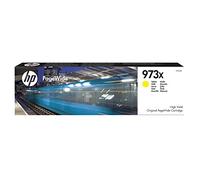 HP F6T83AE|973X Cartouche d'encre jaune, 7.000 Feuilles ISO/IEC 24711, Capacité 86 ml pour PageWide Pro 452/477