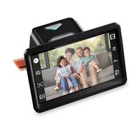 HP FilmScan Numériseur de film et diapositives à écran tactile avec écran LCD réglable de 7", convertit rapidement les négatifs et les diapositives en photos numériques JPEG de 22 MP, compatible avec