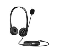 HP G2 - Micro-casque - sur-oreille - filaire - jack 3,5mm - noir ombré