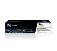 HP Hewlett Packard 126A - Jaune - Original - Laserjet - Cartouche de Toner (CE312A) - pour Color Laserjet Pro CP1025, CP1025nw; Laserjet Pro 100; TopShot Laserjet Pro M275