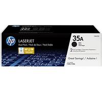 HP Hewlett Packard 35A - Pack de 2 - Noir - Original - Laserjet - Cartouche de Toner (CB435AD) - pour Laserjet P1005, P1006, P1007, P1008
