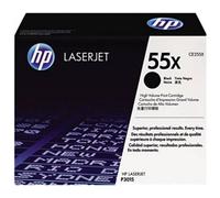 HP Hewlett-Packard Toner d'origine pour Laserjet P 3015 D Réf. OEM CE255X Noir Capacité env. 12 500 pages