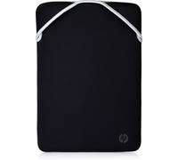 HP Housse de protection réversible pour ordinateur portable de 15,6 pouces en argent