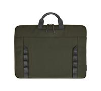 HP Housse Modulaire 15.6" 9J498AA Vert/Gris - Polyester/PU, Compartiment 363x255x24mm, Résistant à l'eau, Bandoulière, 385x280x24mm, 420g