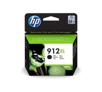 HP 912XL Cartouche d'encre noire authentique, grande capacité