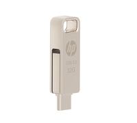 HP HPFD206C-32 lecteur USB flash 32 Go USB Type-A / USB Type-C 3.2 Gen 2 (3.1 Gen 2) Argent