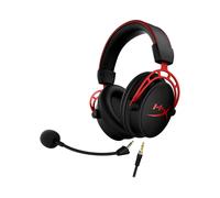 HP HyperX Cloud Alpha - Casque Gaming Circum-Aural Filaire Noir/Rouge - Transducteurs 50mm Double Chambre - 13-27000Hz, 65 Ohm, Micro Anti-Bruit - PC/PS/Xbox/Switch