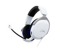 HP HyperX Cloud Stinger 2 Core PS Blanc - Casque Gamer Filaire Circum-Aural, Haut-Parleurs 40mm, 10-28000Hz, 32 Ohm, Micro Boom -40.5dB, Connecteur 3.5mm, 275g