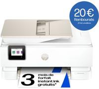 HP Imprimante multifonction Envy Photo 7934 Blanc et beige éligible Instant Ink