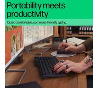 HP INC. clavier Universel RF sans fil + Bluetooth Noir