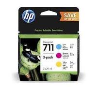 HP 711 28ml CMY Cart. d Encre 3-Pack