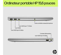 HP Laptop 15-fd0129nf, Intel® Core? i7, 39,6 cm (15.6'), 1920 x 1080 pixels, 16 Go, 512 Go, Windows 11 Home BN5P9EA