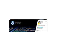 HP Cartouche de toner CF542X (203X) Jaune Original Grande capacité
