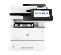 HP LaserJet Enterprise M528f 1PV65A, Imprimante Multifonction A4, Impression Recto Verso Automatique noir et blanc, 50 ppm, USB, Fax, ADF, Gigabit Ethernet, HP Smart, Écran couleur de 20,3 cm, Blanche