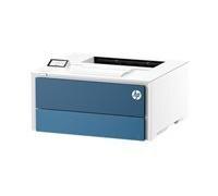 HP LaserJet Pro 4007dn, Imprimante Laser Monochrome | Jusqu’à 45 ppm A4, Recto-verso automatique, Ethernet Gigabit, Wolf Pro security, Appli HP Smart, 8X3E1A, Blanche et bleue