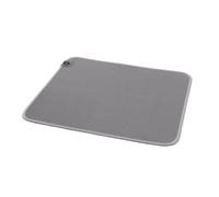 HP Lot de 100 Tapis de Souris désinfectables (Base antidérapante, Coutures Anti-Usure, résistant aux éclaboussures, Glissement Silencieux) Gris