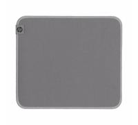 HP Lot de 100 Tapis de Souris désinfectables (Base antidérapante, Coutures Anti-Usure, résistant aux éclaboussures, Glissement Silencieux) Gris
