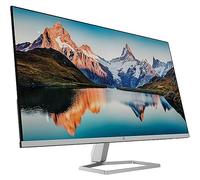 HP M32f Moniteur, écran de 31,5 ", Full HD IPS, 75 Hz, Temps de réponse : 7 ms, VGA, 2 HDMI 1.4, AMD Freesync, Argent et Noir