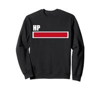 HP Max - Design Amusant Jeu Vidéo, Barre de Vie Pleine Sweatshirt
