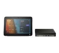 HP POLY HP Mini PC de conférence IP avec salles Microsoft Teams, Terminal de congrès multimédia, WUXGA, Windows 11 IoT Enterprise, Noir A1ZB6AW