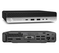 HP Mini PC Silencieux 18cm pour Bureau, multimédia et Usage Professionnel, avec 3 Ans de Garantie! Intel Core i7 7700, 8 Threads, 4,20 GHz - 16 Go DDR4 - SSD 256 Go - USB 3 - Win 11 Pro 64 Bits #8594