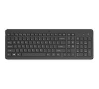 HP Clavier HP 225 sans fil 2,4 GHz – disposition des zones 2,5 – Français – Noir