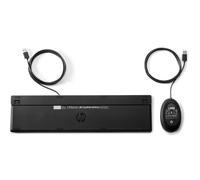 HP Ensemble clavier et souris Desktop 320MK USB QWERTY noir (9SR36AA#ABB)