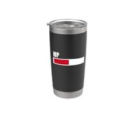 HP Moitié - Design Amusant Jeu Vidéo, 50% Barre de Vie Gobelet isotherme en acier inoxydable double paroi