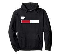 HP Moitié - Design Amusant Jeu Vidéo, 50% Barre de Vie Sweat à Capuche