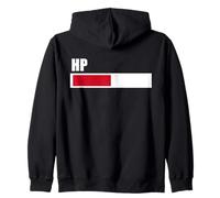 HP Moitié - Design Amusant Jeu Vidéo, 50% Barre de Vie Sweat à Capuche