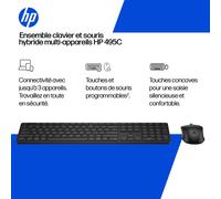 HP Multi-Device Dual-Mode Mouse and Keyboard Combo 495C FR