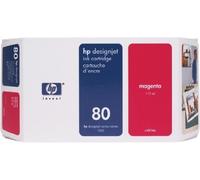 HP N°80 - CARTOUCHE D'ENCRE D'ORIGINE - MAGENTA - C4847A