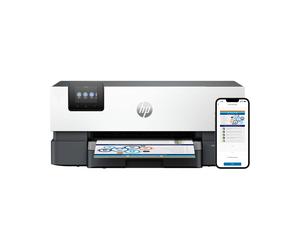 HP OfficeJet Pro 9110b : Imprimante Jet d'Encre Couleur A4, 4800x1200 DPI, 22 ppm Noir/18 ppm Couleur ISO, Recto-Verso Auto, WiFi, Ethernet, AirPrint, Écran CGD 2.7"