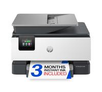 HP OfficeJet Pro 9125 Imprimante à jet d'encre couleur tout-en-un sans fil, impression, numérisation, copie, fax, ADF, impression recto-verso, meilleure pour le bureau, essai de 3 mois d'encre