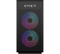 HP Omen GT16-0273ng Ordinateur de Bureau Gaming 35 L, Intel Core i7 i7-14700F, DDR5-SDRAM 32 Go, SSD 1 to, NVIDIA GeForce RTX 4060 Ti, Tour PC, Windows 11 Home, métal Noir avec Couvercle en Verre