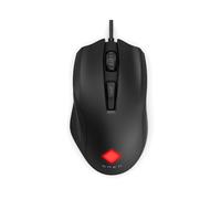 HP OMEN Souris Vector Essential 8BC52AA#ABB : USB Type-A, 7200 DPI, IR LED, 6 Boutons Programmables, 20M Clics, 50G, Droitier, Câble 2m, 128x74.5x41mm, 120g