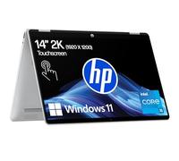 HP OmniBook 5 Flip 14-fp0254ng Ordinateur Portable Convertible 2 en 1, écran Tactile 2K 14" (1920 x 1200), Intel Core i5-1334U, 16 Go RAM, SSD 512 Go, QWERTZ, Windows 11 Home, Argent