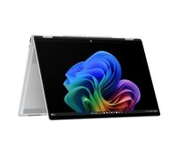 HP Omnibook X Flip Ordinateur Portable Convertible 16", Écran Tactile OLED 3K (Intel Ultra 7-258V Evo, RAM 32Go, SSD 1To, Intel Arc Graphics, Windows 11 Home, WiFi 7), Argent, Espagnol