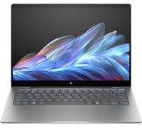 HP OmniBook X Next Gen AI Ordinateur portable, Qualcomm Snapdragon X Elite X1E-78-100 (12 C) avec NPU dédié pour l'IA, 45 NPU TOPS, Copilot+, écran tactile 14" 2,2K, RAM 16 Go, SSD 1 To, Win11, argent