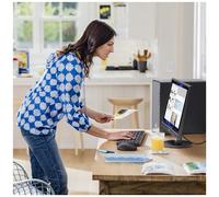 HP OmniDesk M02-0052ng - Tower - Core i5 i5-14400 / 2.5 GHz - RAM 16 GB - SSD 512 GB - NVMe - UHD Graphics 730 - Wi-Fi 6, Bluetooth, 1GbE - WLAN: 802.11a/b/g/n/ac/ax, Bluetooth 5.4 - Win 11 Home - Mo