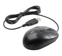 HP Optical USB Travel Mouse - Souris - optique - 3 boutons - filaire - USB G