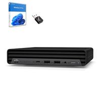 HP Ordinateur de Bureau Professionnel multimédia EliteDesk 800 G avec processeur Intel i5 10500T Port USB 3.0, Wi-FI et Win 11 Pro 64 Bits (800 G6 | 16 Go de RAM | SSD de 512 Go | W11 Pro)